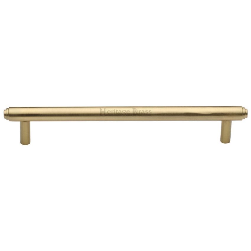 Step Cabinet Pull Handle in Satin Brass Finish - V4410-SB 