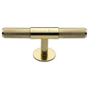 Knurled Fountain Cabinet Knob in Polished Brass - C4463-PB Knurled Fountain Cabinet Knob in Polished Brass - C4463-PB