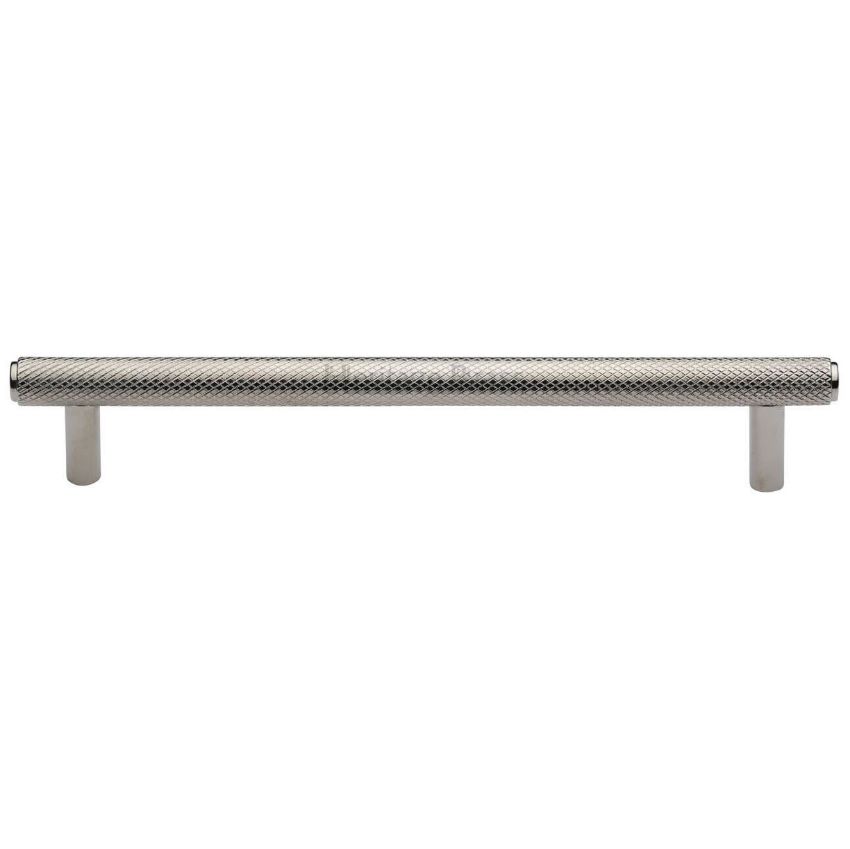 Knurled Cabinet Pull Handle in Polished Nickel Finish - V4458-PNF