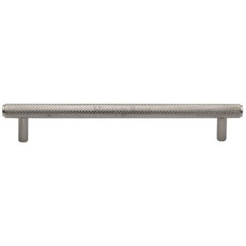 Knurled Cabinet Pull Handle in Satin Nickel Finish - V4458-SN Knurled Cabinet Pull Handle in Satin Nickel Finish - V4458-SN