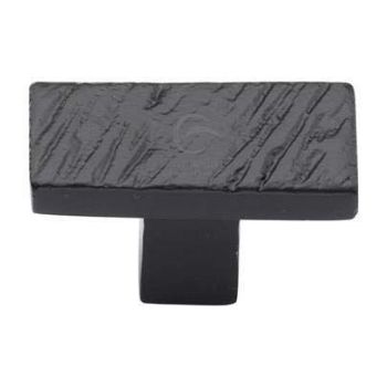 Matt Black Iron Textured Cabinet Knob - FB3896 Matt Black Iron Textured Cabinet Knob - FB3896