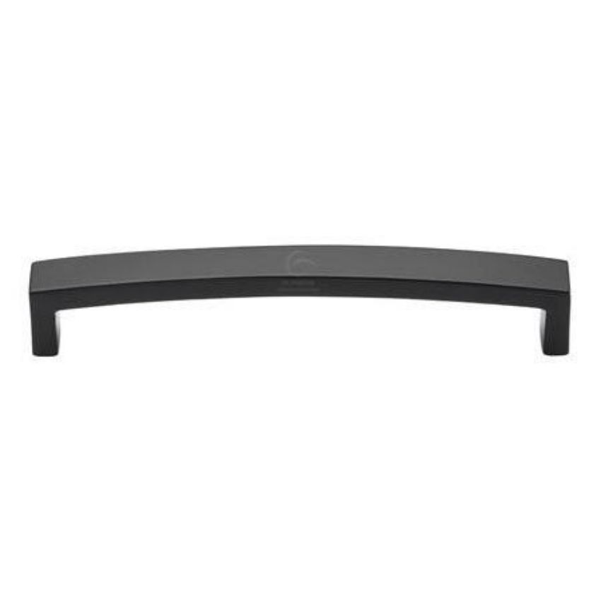 Smooth Black Iron Metro Cabinet Handle - FB3476