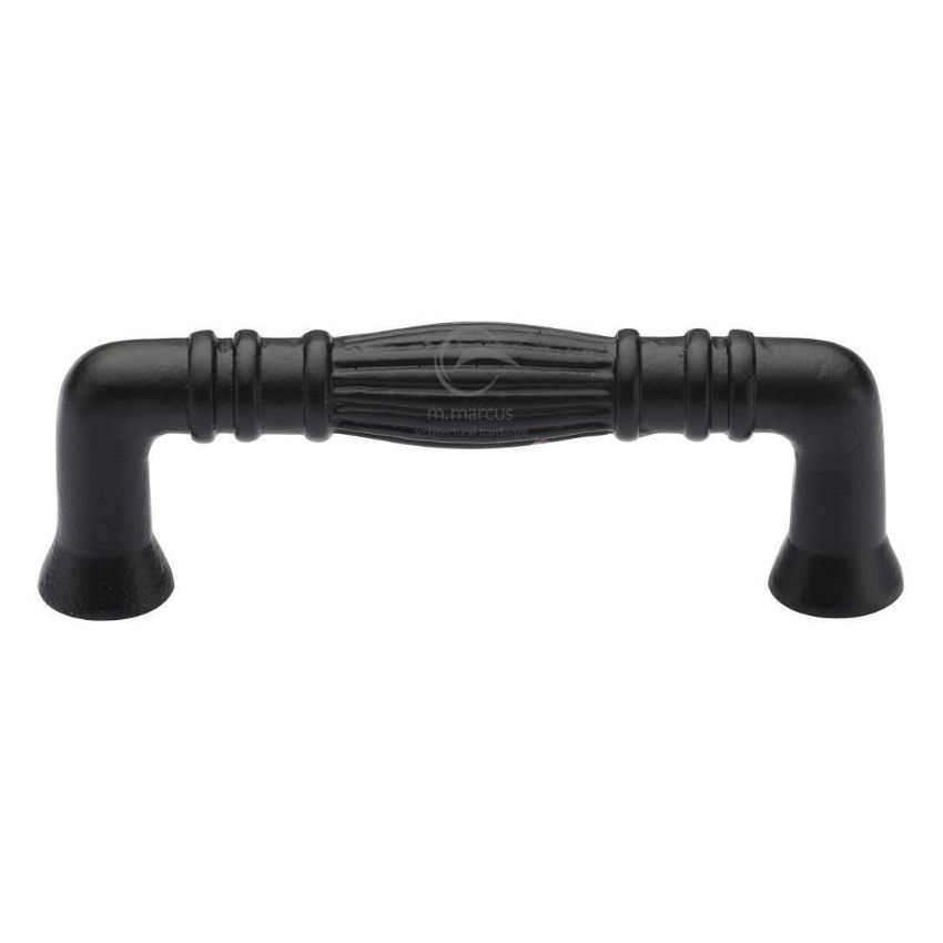 Smooth Black Iron Tuscany Cabinet Handle - FB340 