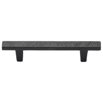 Smooth Black Iron Textured Cabinet Handle - FB3425  Smooth Black Iron Textured Cabinet Handle - FB3425