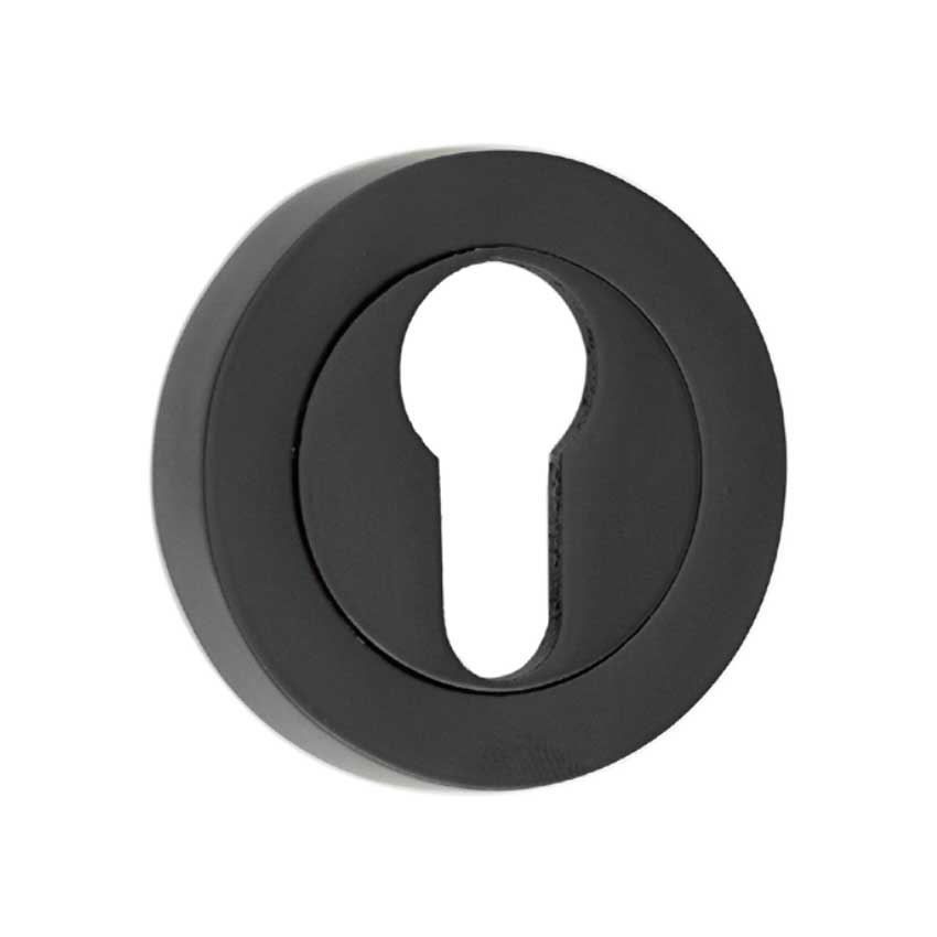 Nero Euro Escutcheon in Matt Black - JMB503E