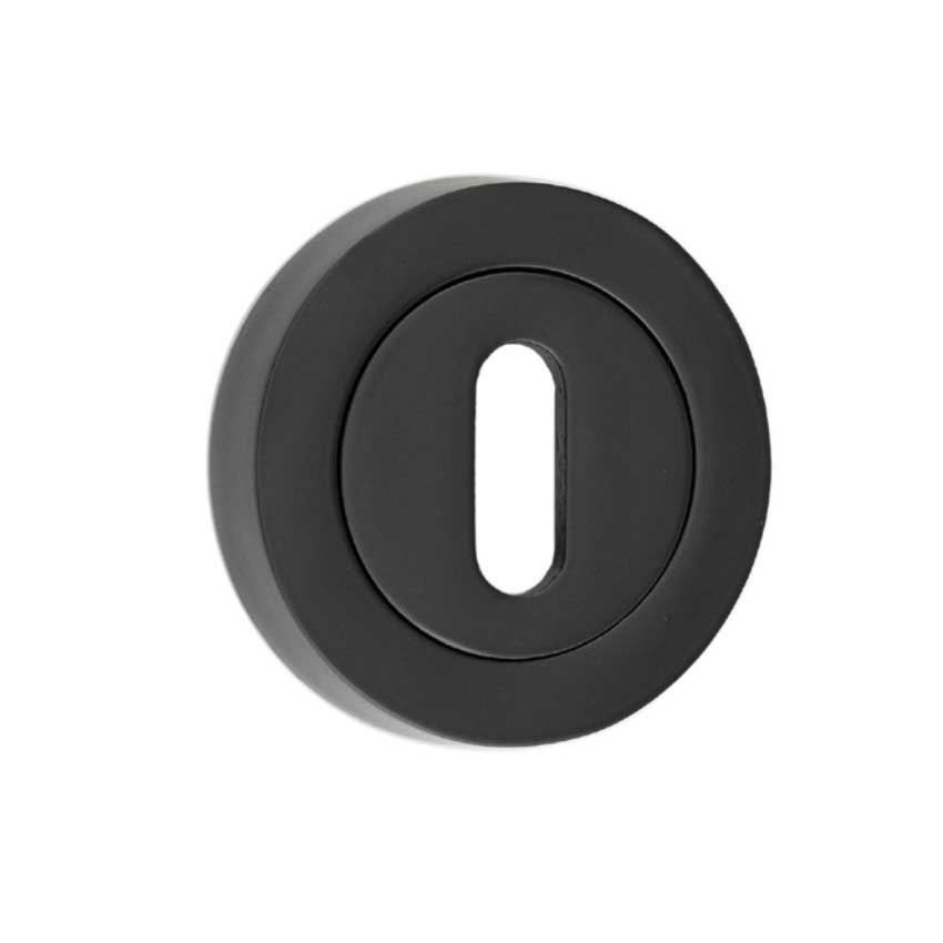 Nero Standard Escutcheon in Matt Black - JMB503