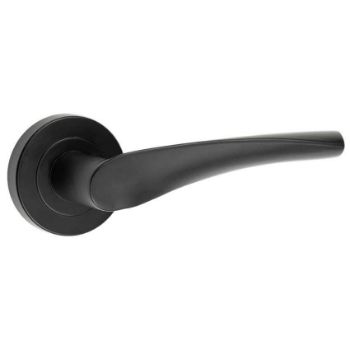 Nero Vecta Lever on Rose in Matt Black - JMB501