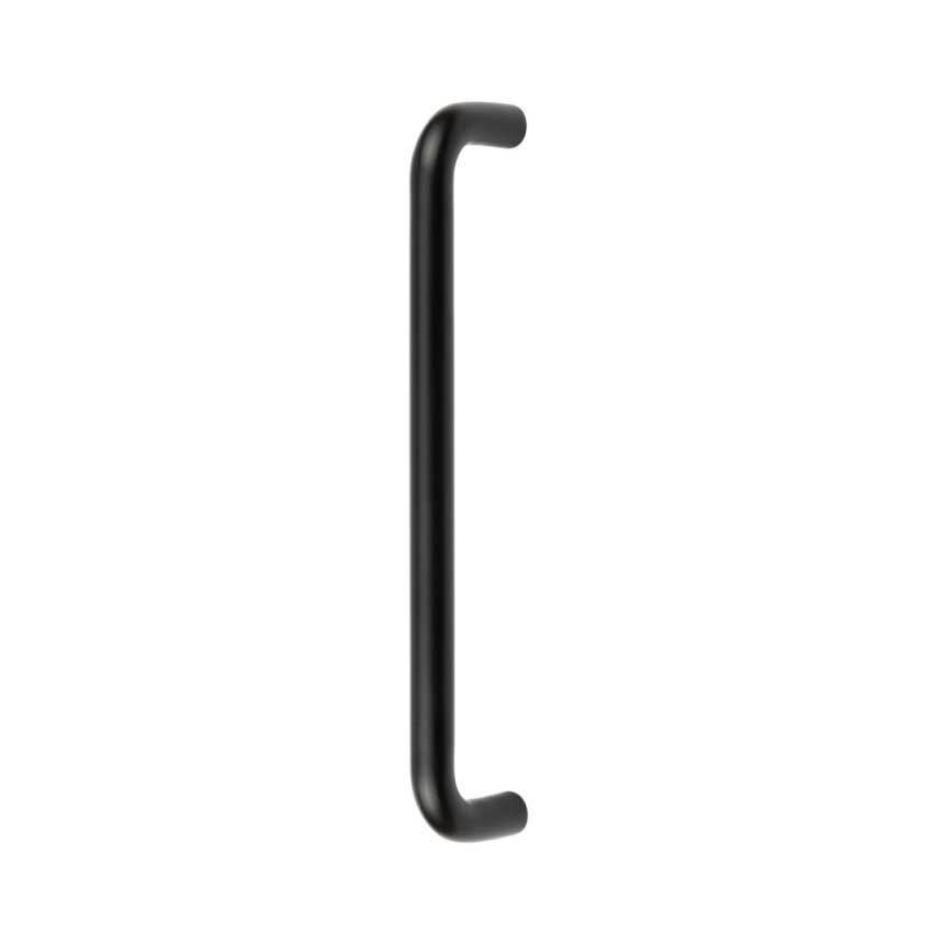 Nero D Shape Pull Handle in Matt Black - JMB119C