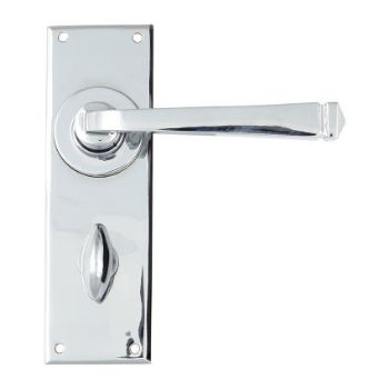 Period Avon Bathroom Handle in Polished Chrome - 90367 Period Avon Bathroom Handle in Polished Chrome - 90367