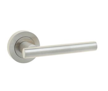 Jedo Petra Door Handle- Satin Nickel- JV508SN