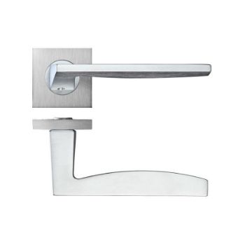 Rosso Maniglie Pavo Lever with Square Rose - RM030SC