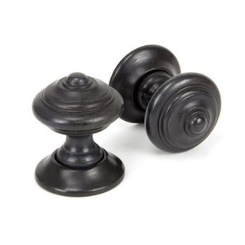 Elmore Concealed Mortice Knob Set in Aged Bronze - 90297