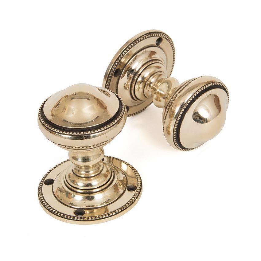 Brockworth Mortice Knob Set in Aged Brass - 83862