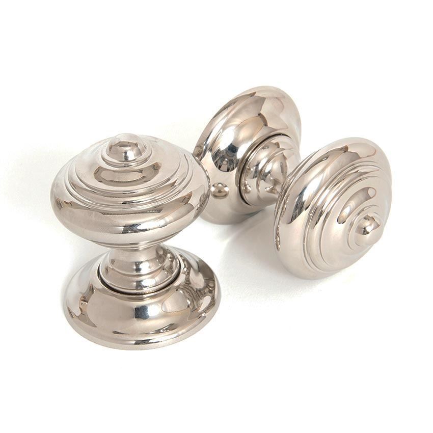 Elmore Concealed Mortice Knob Set in Polished Nickel - 83863