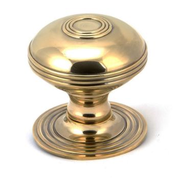 Prestbury Centre Door Knob in Aged Brass - 83782