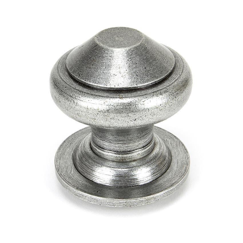 Regency Centre Door Knob in Pewter Finish - 45155