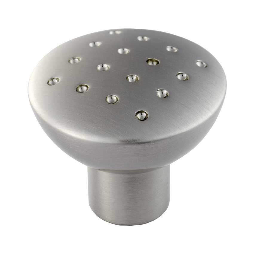 Grata Cabinet Knob - Brushed Nickel- GA801BN