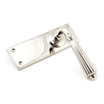 Hinton Latch Handle in Polished Nickel - 45323_01