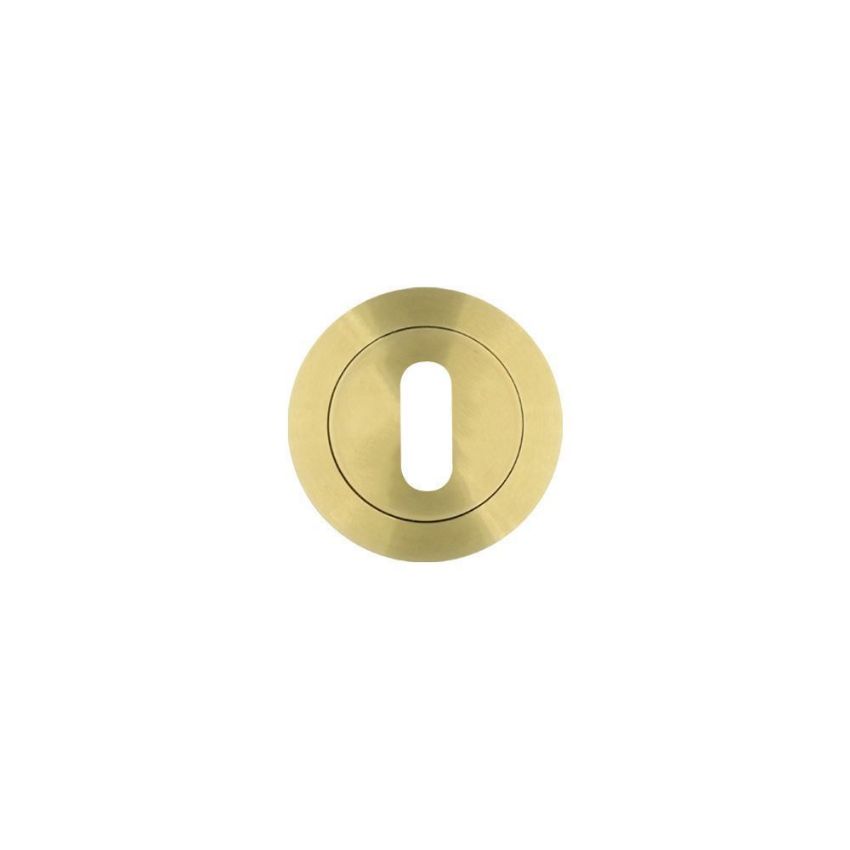 Rosso Tecnica STANDARD PROFILE Escutcheon in PVD Satin Brass - RT002PVDSB