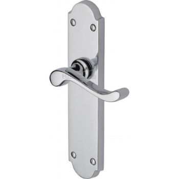 Savoy Long Plate Latch Handle - V760PC Savoy Long Plate Latch Handle - V760PC