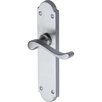 Savoy Long Plate Latch Handle - V760SC Savoy Long Plate Latch Handle - V760SC