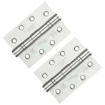 4" (102mm) Polished Chrome Ball Bearing Hinges - ZHS43CP 4" (102mm) Polished Chrome Ball Bearing Hinges - ZHS43CP