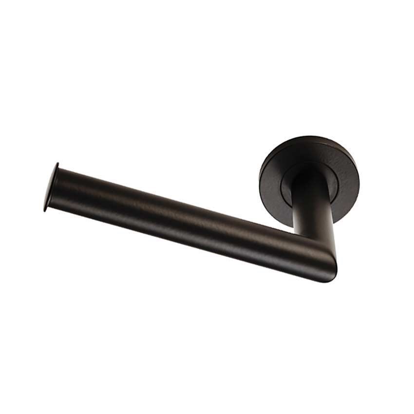 DE L'EAU LAVATORY PAPER HOLDER, MATT BLACK - LX07MB