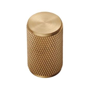 Knurled Knob - Satin Brass - FTD702SB