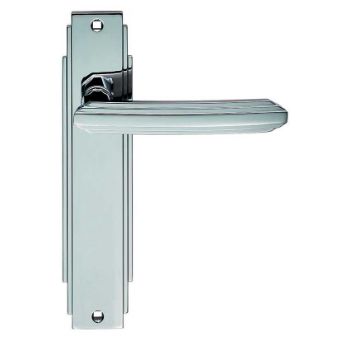 Art Deco Latch Handle - ADR012CP Art Deco Latch Handle - ADR012CP