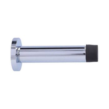 Alexander and Wilks - Cylinder Projection Door Stop on Rose - AW616PC Alexander and Wilks - Cylinder Projection Door Stop on Rose - AW616PC