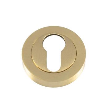 EURO ESCUTCHEON - Satin Brass - EUL001SB