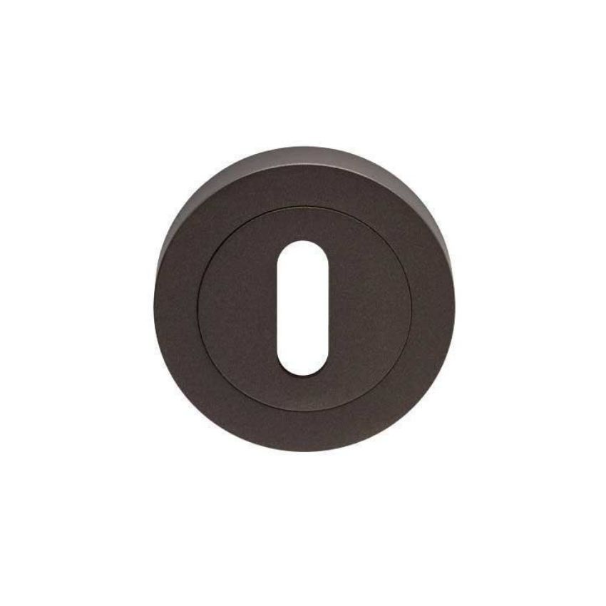 Standard Key Profile ESCUTCHEON - Matt Bronze - EUL002MBRZ 