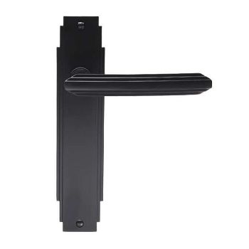 Art Deco Latch Handle - ADR012MB Art Deco Latch Handle - ADR012MB