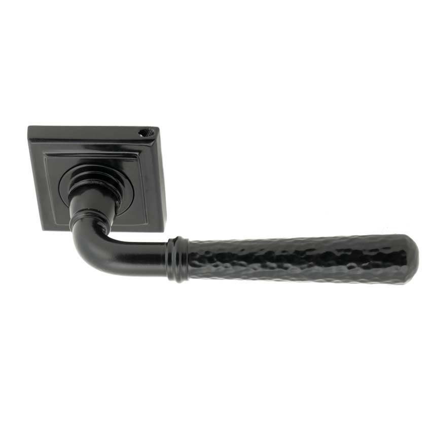 Black Hammered Newbury Lever on a Square Rose - 45650
