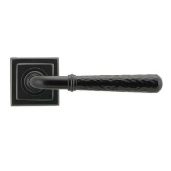 Black Hammered Newbury Lever on a Square Rose - 45650