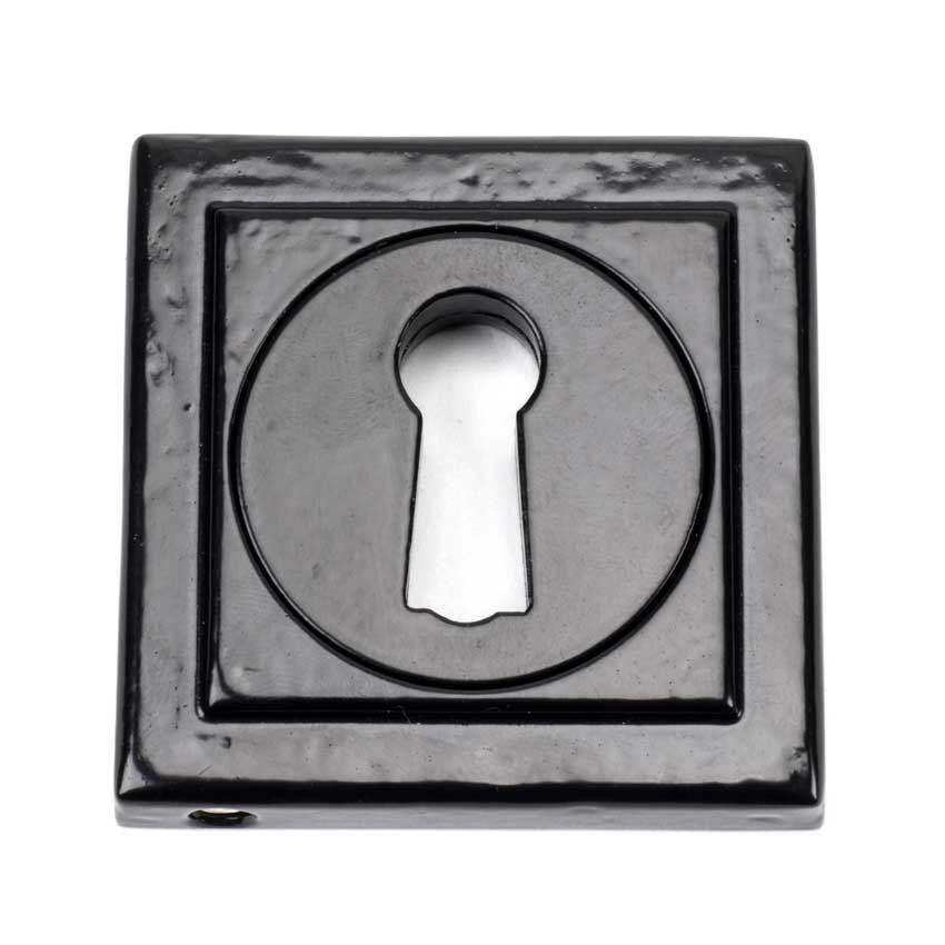 Black Square Standard Profile Escutcheon - From the Anvil - 45698