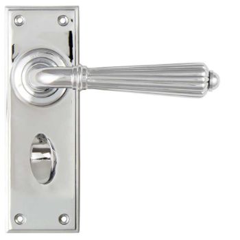 Hinton Bathroom Handle in Polished Chrome - 45318 Hinton Bathroom Handle in Polished Chrome - 45318