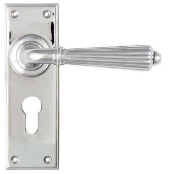 Hinton EURO Lock Handle in Polished Chrome - 45319
