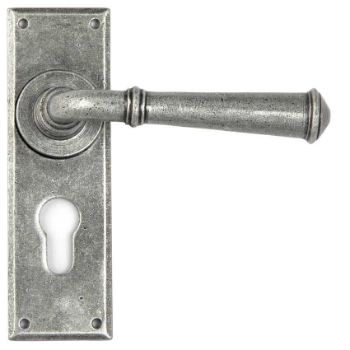 Regency EURO Lock Handle in Pewter - 45128 