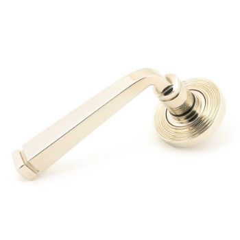 Avon Lever on a Beehive Rose in Polished Nickel - 45621 