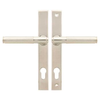Brompton Slimline Sprung Lever Espag Lock Set - Polished Nickel - 45526