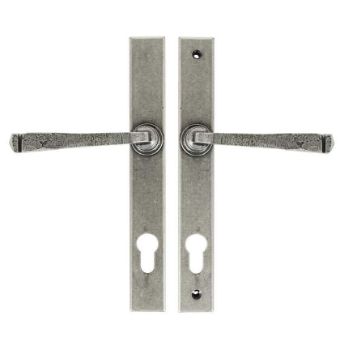 Avon Slimline Espag Sprung Lock Set in Pewter - 33034 Avon Slimline Espag Sprung Lock Set in Pewter - 33034