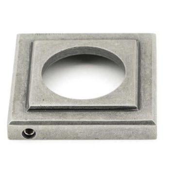 Avon Lever on a Square Rose in Pewter - 45634