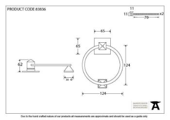Polished Nickel Ring Door Knocker - 90286