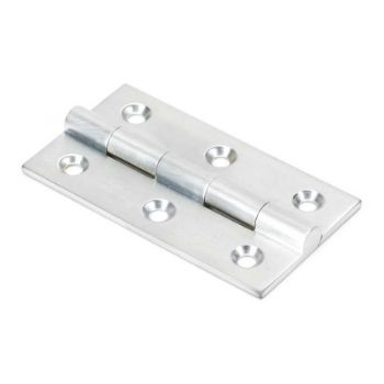 2.5" Satin Chrome Butt Hinges - 49930