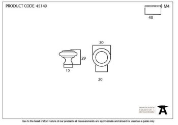 Pewter Regency Cabinet Knob