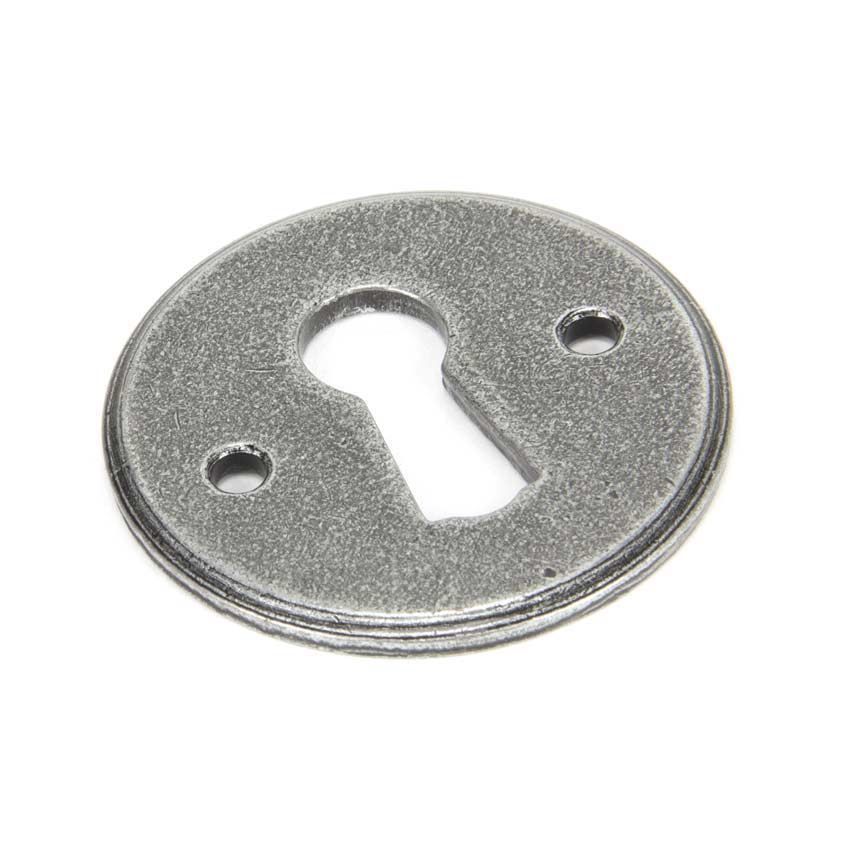 Pewter Regency Escutcheon - 45123