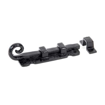 Black 4" Straight Monkeytail Bolt - 73132 