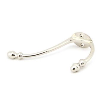 Polished Nickel 6 1/2" Hat & Coat Hook - 91751 