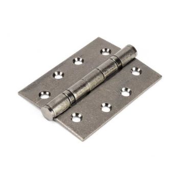 Pewter 4" Ball Bearing Butt Hinge (pair) ss - 90027